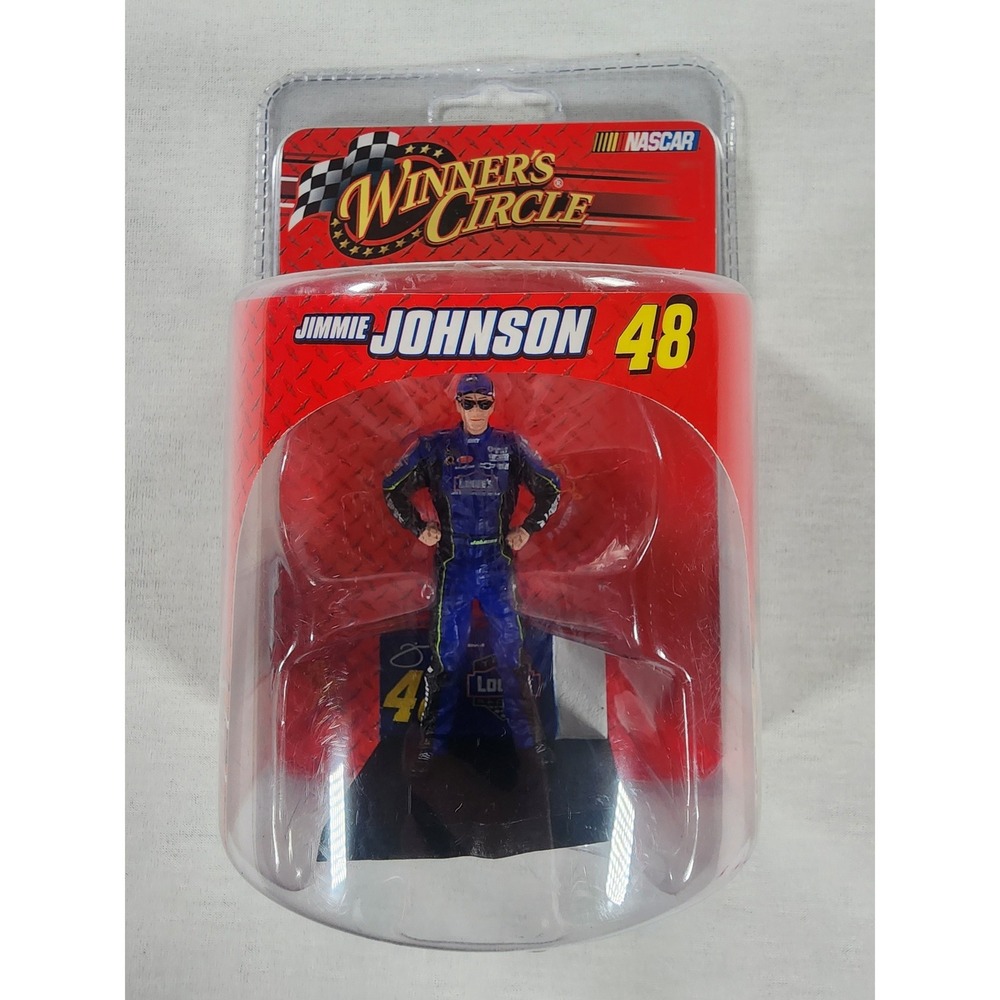 Winners Circle 2008 Jimmie Johnson Action Figure NASCAR 48 Lowe's New Vintage